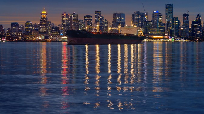 Ship at Vancouver