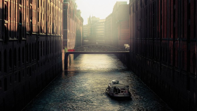Hamburg canal