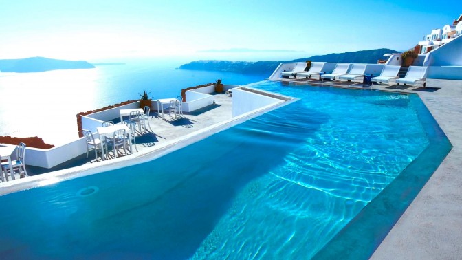 Greek Swimming pool