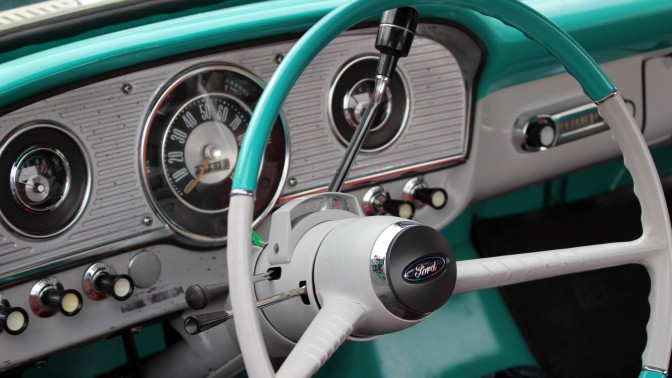 Steering Wheel Vintage Ford