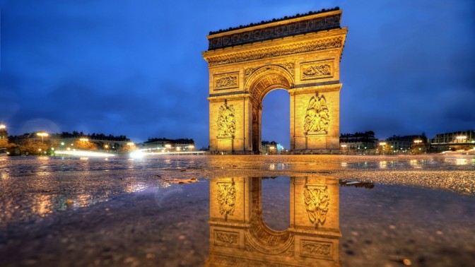 The Arc de Triomphe de l’Étoile