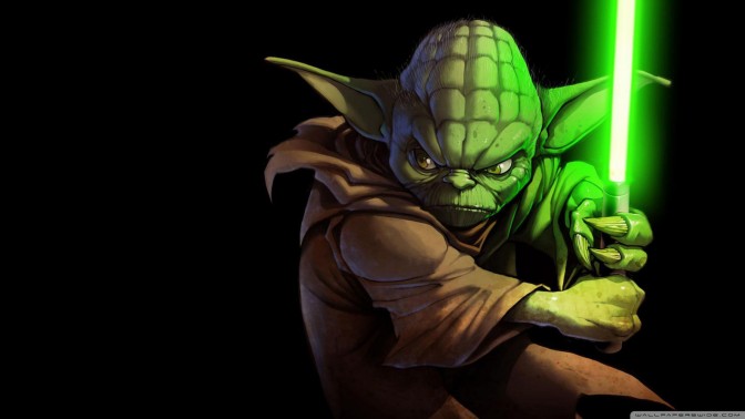 Yoda angry