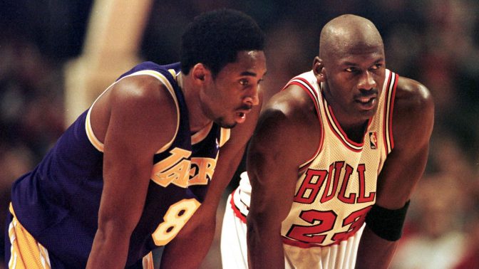Kobe Bryant and Michael Jordan Nba